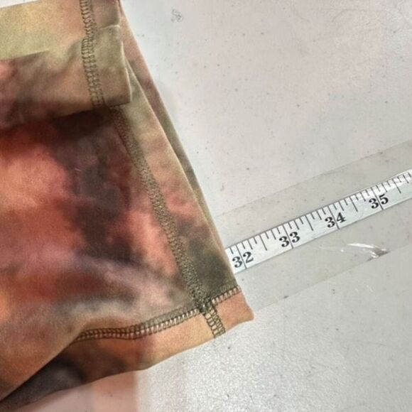 Lands' End Women's Tie Dye High-Rise Slim Flat Front Leggings Multicolor Size 1X - Picture 14 of 14